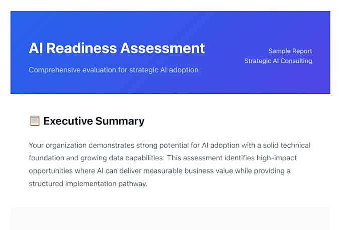 create your custom ai implementation strategy and roadmap